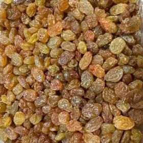 تصویر کشمش طلایی درشت برند مازرون 400 گرمی 