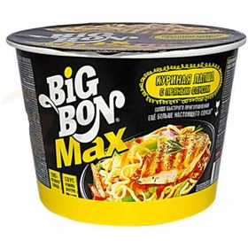 تصویر نودل بیگ بون Big Bon Max با طعم مرغ و سس تند 95 گرم 