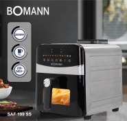 تصویر سرخ کن رژیمی دو المنت بومن مدل SAF 199 SS Full Boman diet fryer