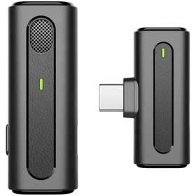 تصویر میکروفون یقه ای بیسیم مدل K90 