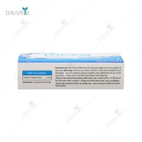 تصویر قطره اشک مصنوعی ارتلاگ ادونسد دانا 30 عددی Dana Ortelag Advanced 30 Sterile Eye Drops