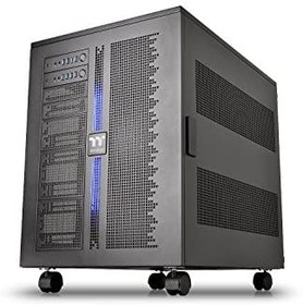 تصویر Thermaltake Core W200 Dual System Capable Extreme Water Cooling XL-ATX Fully Modular/Dismantle Stackable Tt Certified Super Tower Computer Case CA-1F5-00F1WN-00 Black 