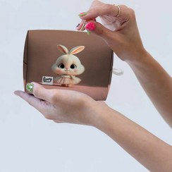 تصویر کیف پد بهداشتی فیوری مدل خرگوش زبل 