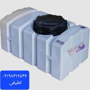 تصویر مخزن آب مکعبی افقی رادمهر پلاست ۵۰۰لیتری ضد جلبک وضد باکتریال دارای گارانتی makhzan