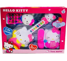 تصویر ست سه عددی اسباب بازی موزیکال کیتی 