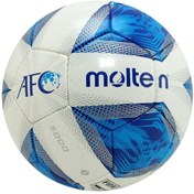 تصویر توپ فوتبال دوختی مولتن مدل AFC5000 سایز 5 مناسب برای زمین چمن 