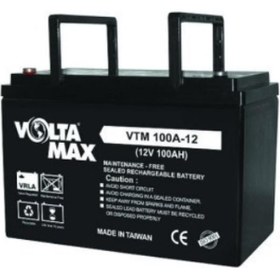 تصویر باتری 12 ولت 100 آمپر یو پی اس ولتا مکس - Voltamax 12V-100Ah UPS Battery 