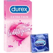 تصویر کاندوم دورکس مدل اکسترا تین Durex Extra Thin Bubblegum