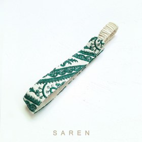 تصویر هدبند ترمه سبز 