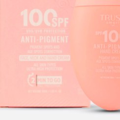 تصویر کرم ضد افتاب spf100 تراست 