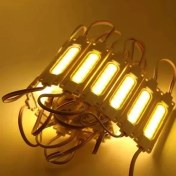 تصویر ال ای دی بلوکی COB کپسولی ۲۴ ولت زرد انبه ای ۲۰ عددی 