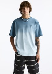 تصویر تی‌شرت اومبر STWD برند PullAndBear Ombre STWD t-shirt