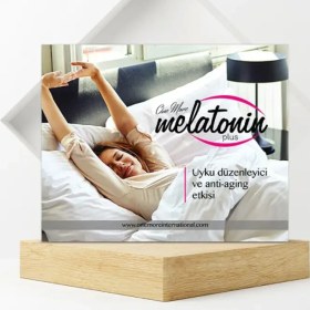 تصویر برچسب ملاتونین پلاس وان مور | MELATONIN PLUS 