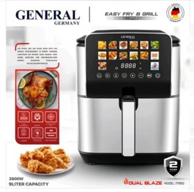 تصویر سرخ کن جنرال مدل TF860 بدون روغن 