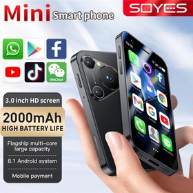 تصویر گوشی سویس P70 Pro Max Mini | حافظه 16 رم 1 گیگابایت SOYES P70 Pro Max Mini 16/1 GB