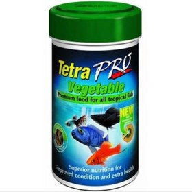 تصویر غذای ماهی، تترا پرو وجتیبل ۲۵۰ میل آلمانی ، آکواریوم آرام Tetra PRo vegetable 250 ml. Fish food