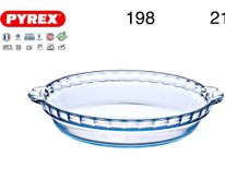 تصویر تابه های پیتزا گرد پیرکس فرانسه برند PYREX 