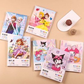 تصویر کتاب آبرنگی پالت دار بزرگ 