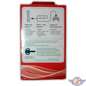 تصویر پک باتری و شارژر ایکس باکس ۳۶۰ مدل X_PLUS 