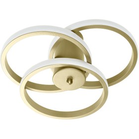 تصویر لوستر مدرن چشمه نور مدل L6370/3 سقفی با ۳ لامپ 