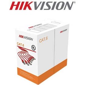 تصویر کابل شبکه هایک ویژن cat6 مدل DS-1LN6-UE-W 
