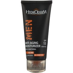 تصویر ژل مرطوب کننده و ضد چروک هیدرودرم مدل Oil Free حجم 50 میلی لیتر 