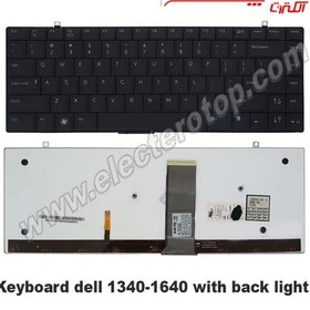 تصویر Keyboard Laptop Dell 1340-1640 کیبورد لپ تاپ دل ۱۶۴۰-۱۳۴۰ با بک لایت 