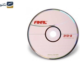 تصویر دی وی دی خام فینال مدل DVD-R بسته 50 عددی 