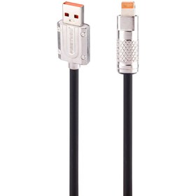 تصویر کابل آیفونی فست شارژ Firstyou FY-001 6A 120W 1m Firstyou FY-001 6A 120W 1m USB To Lightning Fast Charging Data Cable