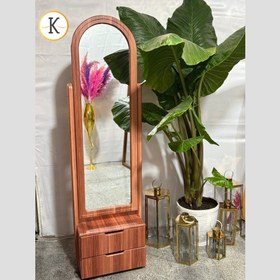 تصویر آینه قدی دو کشو 