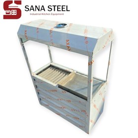 تصویر فر ساندویچی 2 کاره کباب لقمه S1036