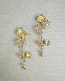 تصویر دسته سینی گل دار 