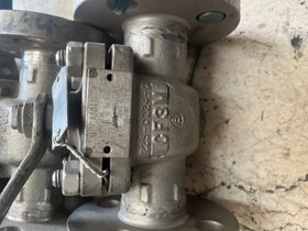 تصویر شیر توپی 1/2 اینچ دو تیکه کلاس 300 STEM S6 SEAT U BALL S6 BODY CF3M BALL VALVE 1/2" #300 BODY CF3M BALL S6 SEAT U STEM S6