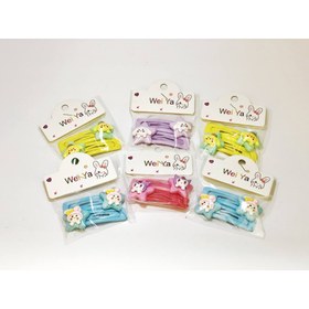 تصویر گیره مو تق تقی عروسکی 