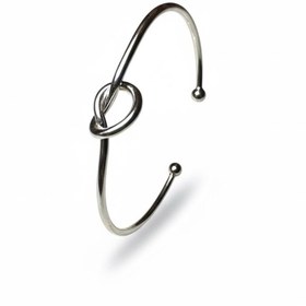 تصویر بنگل زنانه Knot silver 