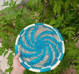 تصویر دیوارکوب حصیری 