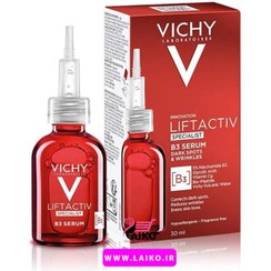 تصویر سرم ضد لک و ضد چروک B3 لیفت اکتیو ویشی VICHY حجم 30 میل Anti-blemish and anti-wrinkle serum B3 Lift Active VICHY volume 30 ml