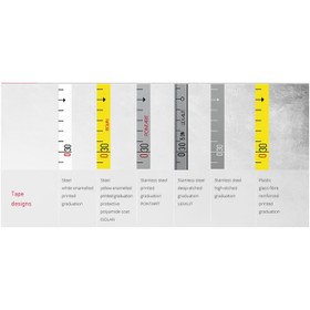 تصویر متر شاقول دار (دیپ متر) استنلس استیل بی ام آی BMI 