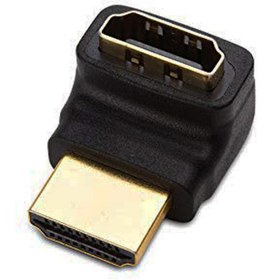 تصویر تبدیل مادگی به نری HDMI یک سر L ا (HDMI Adaptor (Female to Male (HDMI Adaptor (Female to Male