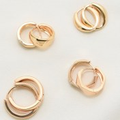 تصویر گوشواره حلقه‌ای ژوپینگ (مناسب استفاده روزمره) 