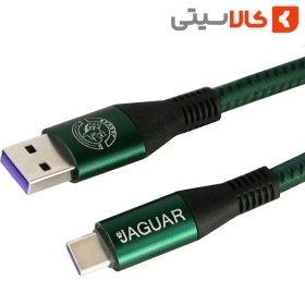 تصویر کابل پاوربانک USB به تایپ سی (Type-C) جگوار USB to Type-C power bank cable