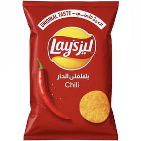 تصویر چیپس چیلی تند لیز 165 گرمی 