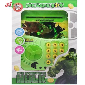 تصویر اسباب بازی قلک رمزدار طرح هالک MY SAFE BOX Hulk 