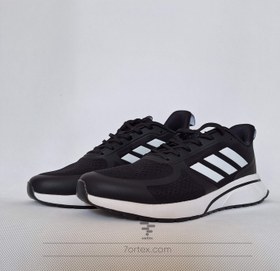 تصویر کتونی ادیداس کلود فوم مدل Adidas Questar TND Cloudfoam OrthoLite Float Black with White 