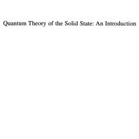 خرید و قیمت دانلود کتاب Quantum Theory of the Solid State: An ...
