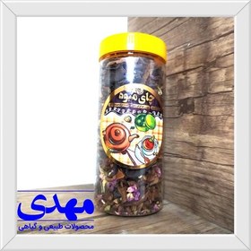 تصویر چای میوه ای با ترکیبی کامل و عطر و طعم منحصر به فرد در بسته بندی استوانه ای ( وزن همراه با ظرف 250 گرم) 