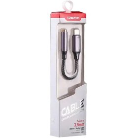 تصویر جک تایپ سی ترانیو مدل E8 TRANYOO Audio Cable E8 Type-c