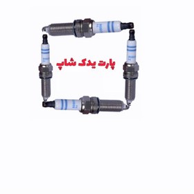 تصویر شمع موتور یورو4 بوش مدل YR7NE Bosch Euro 4 engine spark plug model YR7NE