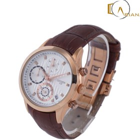 تصویر ساعت سیتیزن چرم مدل 06 