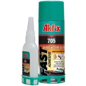 تصویر akfix چسب 123 بزرگ 500 میل 
